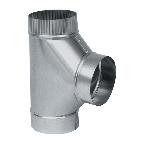 Imperial Mfg Imperial 8 in. X 8 in. X 8 in. Galvanized Steel Furnace Pipe Tee GV0899 - main